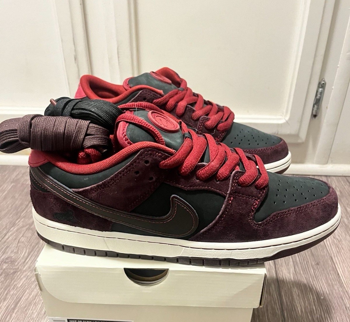 Nike Riot Skateshop x Dunk SB Low - Men's Size 11 Mahogany