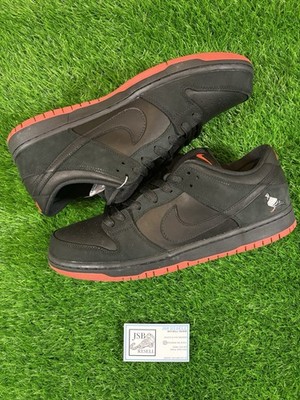 Nike SB Jeff Staple x Dunk Pro SB Low Black Pigeon Sneakers Size 11.5