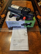 Singflo 12V 3.5AMPS 1.1GPM 35PSI water pressure pump marine motorhome boat