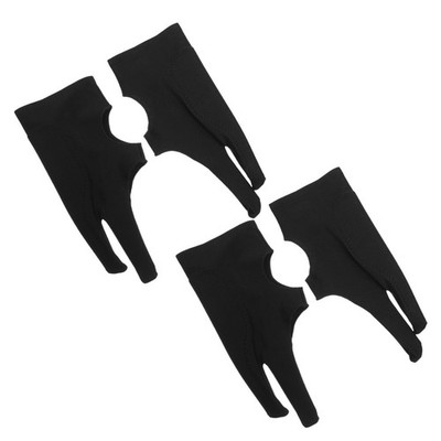 4 Pcs Two Finger Gloves Graphic Graphics Tablet Breathable Drawing
