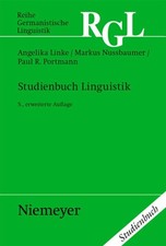 Studienbuch Linguistik Angelika Linke