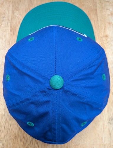 Cappello berretto snapback Seattle Seahawks NFL vintage anni 90 Twins Enterprise blu verde bianco - Foto 7 di 10