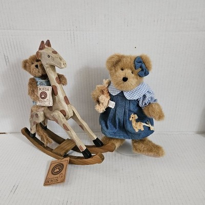 Boyds Bear - Giraffe Group - Hayley And Austin With Stretch 