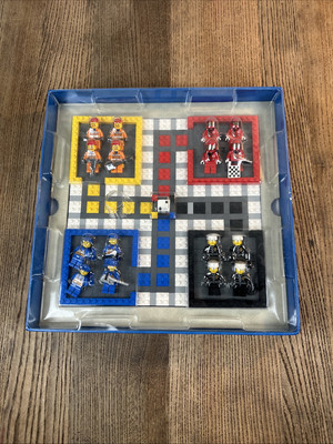 LEGO LUDO Board Game Complete No Box Lid No Manual Minifigs Mini Figs Figures