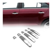 TüRgriff Blende Chrom FüR Skoda Rapid 2012-2019 4-TüR GebüRstet 9Tlg