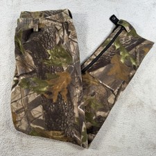 Vintage Redhead Sweatpants Men Large Camo Mossy Oak Fleece Lined Joggers Hunting