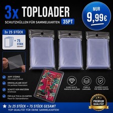 Ultra Pro - 3 x 4 Clear Regular Toploader 75 ...