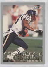 1993 Fleer Darren Carrington #168 0a0