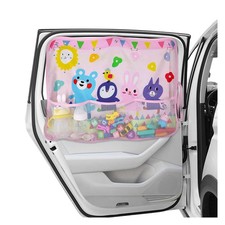 Baby Car Window Shade Blackout Curtain with Suction Cups for UV Protection