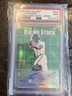 2018 Leaf Valiant Ronald Acuna Jr. Green Rising Stock Auto #/99 PSA 9 RC