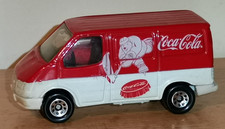 Matchbox Ford Transit 1995 - 1:63 - Coca Cola - Eishockey - Eisbär Modellauto