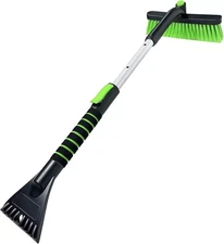 Ice Scraper with Snow Brush for Car Windshield, Upgraded Extendable Snow Brus...