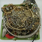 Costume Jewelry Mix Lot 5+ Lb. Vintage To Modern As Is #335