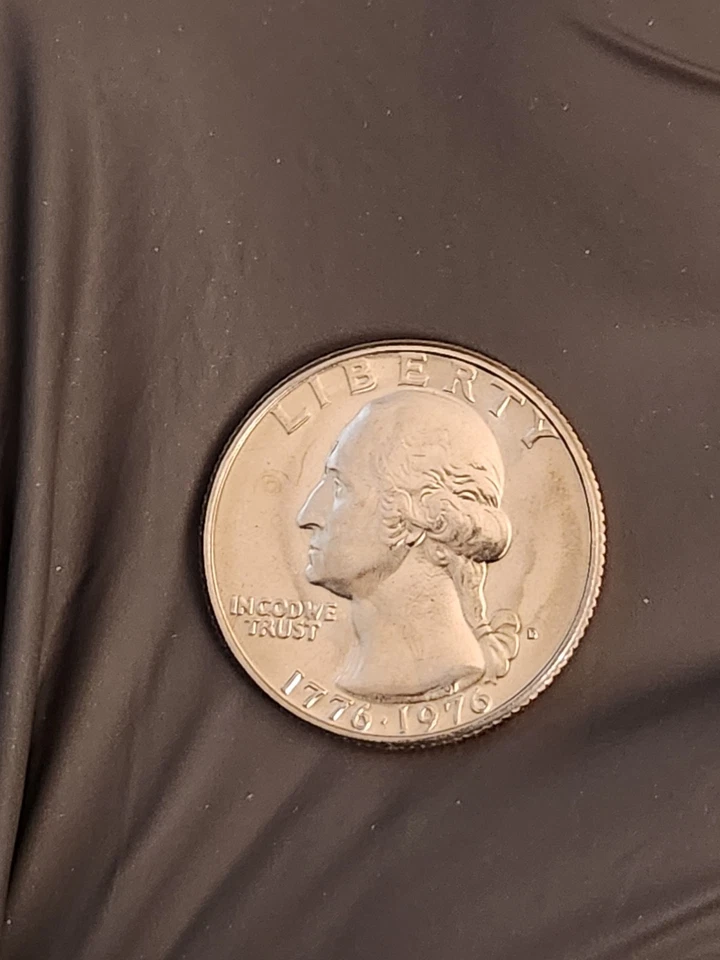 Moneda Bicentenario Cuarto D 1776-1976 - Rara moneda coleccionable Foto 2 de 4