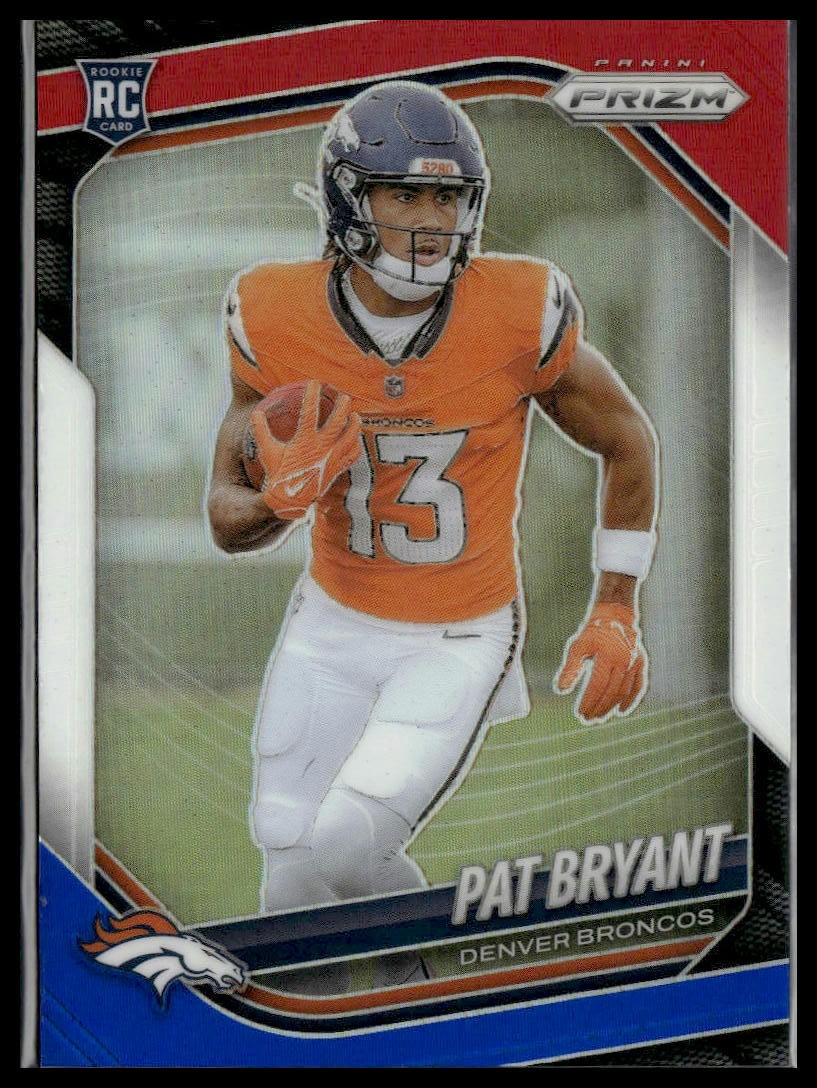 2025 Panini Prizm #366 Pat Bryant Red White and Blue (i19433)