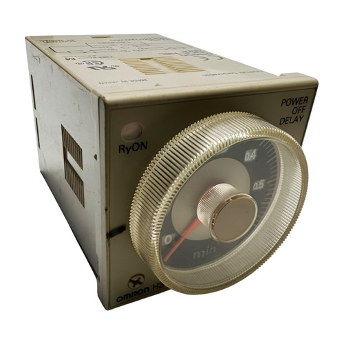 Omron H3CR-H8L Power Off Delay Timer, Range 0.6 to 12 min 100/110/120V, 50/60Hz