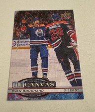 EVAN BOUCHARD 2025-26 Upper Deck Series 2 UD Canvas #C-155