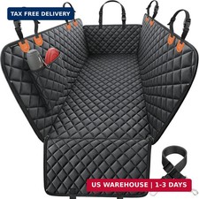 URPOWER Dog Car Seat Cover for Back Seat, Waterproof Hammock for Car SUV