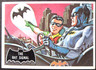 1966 Batman Black Bat #3 THE BAT SIGNAL Topps Gum card excel
