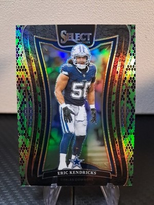 2024 Panini Select Suite Level Eric Kendricks #337 Snake Skin Prizm 2/2 Bookend