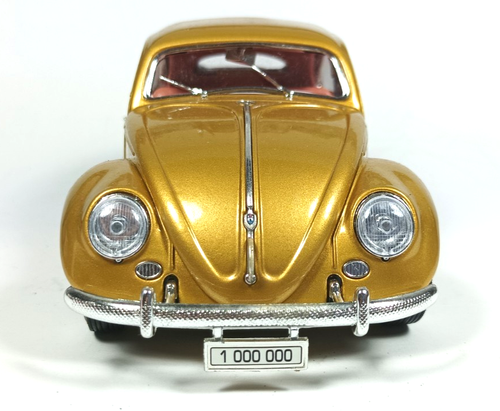 Bburago 3361 VW Käger Beetle 1955 Gold 1:18 in OVP - Picture 6 of 16