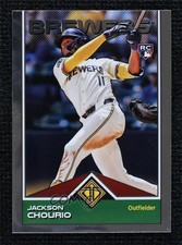 2024 Topps Transcendent Collection Icons Chrome Jackson Chourio #76 0lj0