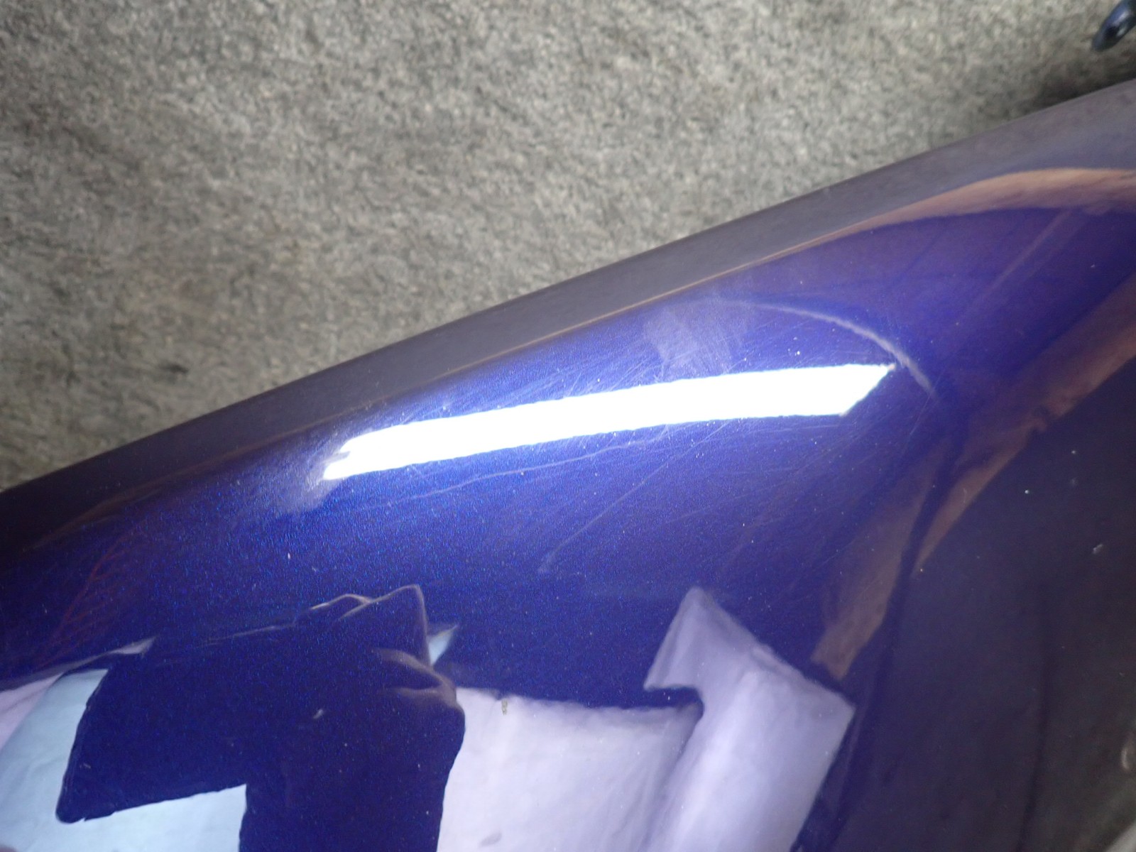 Maserati Quattroporte 2014-2021 Front Left Side panel Blue