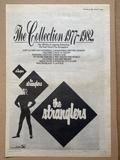 STRANGLERS COLLECTION 1977-1982 (B) POSTER SIZED original music press advert fro