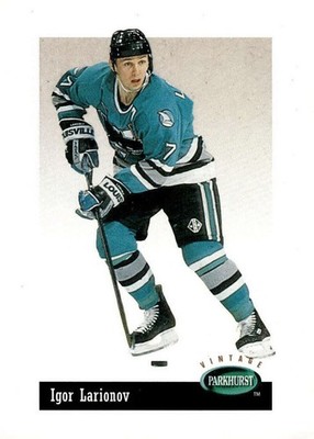 IGOR LARIONOV 1994-95 Parkhurst Vintage #V88 NHL Sharks  ID:161244
