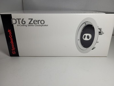 SpeakerCraft DT6 Zero 6.5'' In-Ceiling Stereo Speaker System 2 Way Speaker