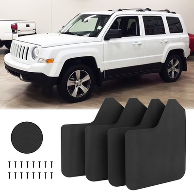 #ad 4x Carbon Front amp; Rear Mud Guard Flap Mudguard Splash For Jeep Patriot 2007 2017 $37.11