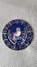 Iittala Finland Taika Blue Bird Dinner Plate 30cm Serving Plate