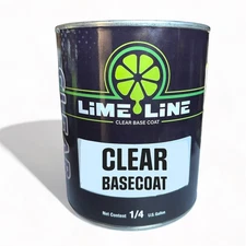 LiME LiNE Clear Automotive Basecoat Paint, Quart, Intercoat Binder, Carrier f...