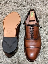 Allen Edmonds Park Avenue Cap-Toe Dress Shoe Men 12 3E Dark Chili SKU 5610