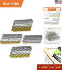 21 Degree Framing Nails 4 SIZES 2"+2-1/2"+3.0" Ring Shank+3-1/2" Smooth Shank...
