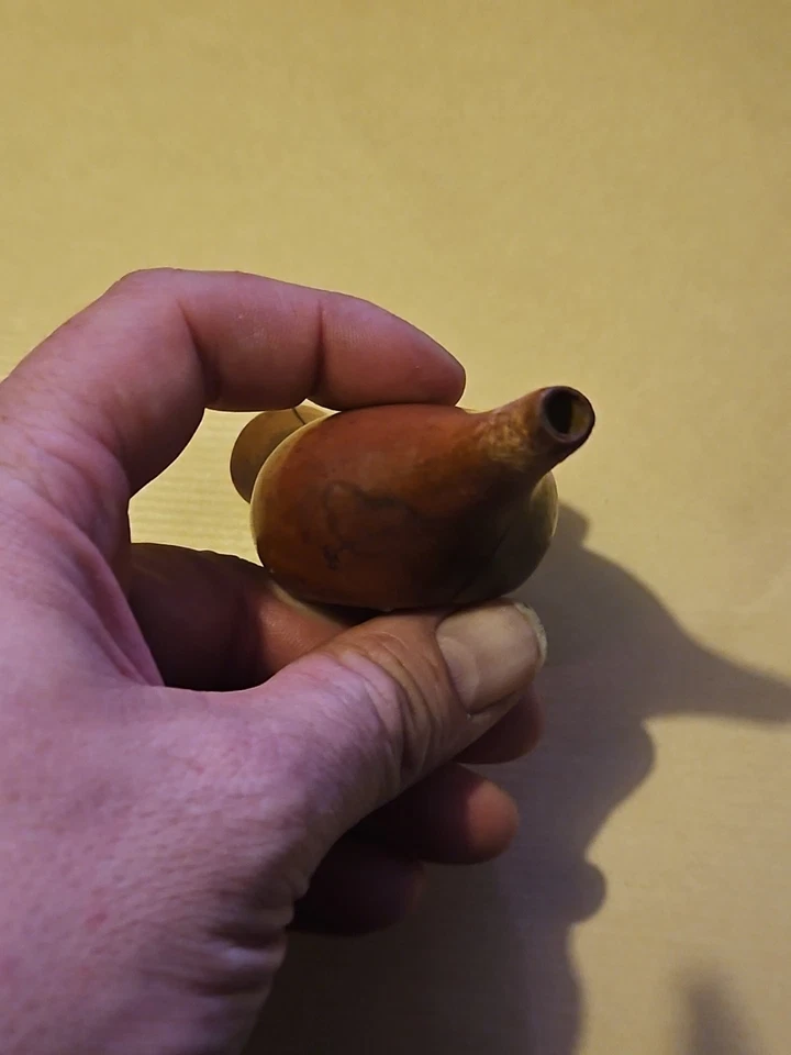 Ancien Appeau En Buis Art Populaire 1900 - Photo 4/4