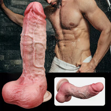Huge Realistic Dildo Wide Thick Big Penis Dong Anal-G-spot Sex Toys for Women