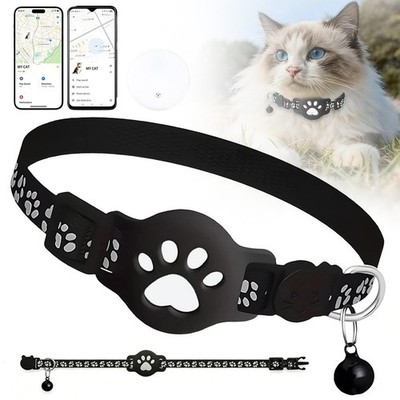 Katze Tracker ohne Abo ohne SIM für iOS, Android, GPS Alternative Katzenhalsband