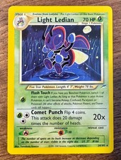 Light Ledian 24/105 Neo Destiny Regular Vintage Pokémon Card on eBay