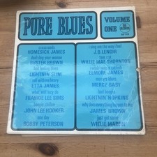 Pure Blues Volume One Vinyl Record LP 1965 UK James Brown Etta James 