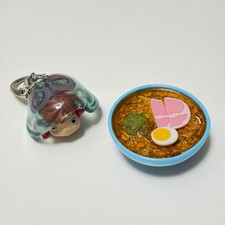 Ponyo On The Cliff Food Magnet Keychain Ghibli Park 14 Soft Figure Japan LE