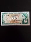 1965 east caribbean 5 dollars unc — photo 1