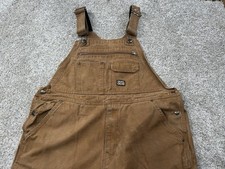 Gravel Gear Duck Bibs DoubleKnee Quality Carpenter Overalls Heavy-duty 44x32