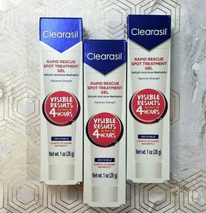 clearasil rapid rescue spot treatment gel