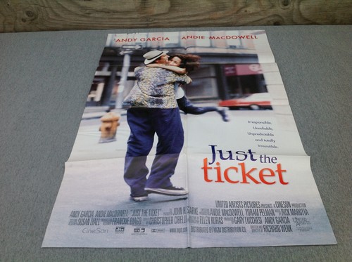 1998 Just The Ticket Original Movie House Full Sheet Poster