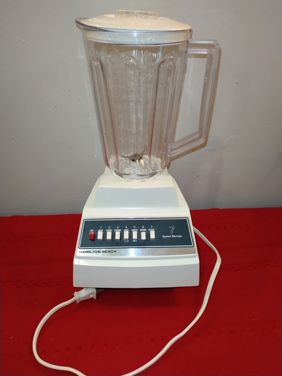 VINTAGE HAMILTON BEACH 7 SPEED BLENDER MODEL 722-6 | eBay
