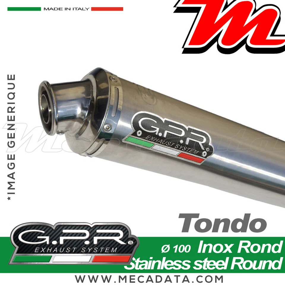 Silencieux Pot d'échappement GPR KAWASAKI ZXR 400 R 1996 - Photo 1/1