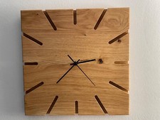 Retro Wanduhr Aus Holzoptik – 30,5 Cm, Leise, Wasserdicht, Batteriebetrieben Für Küche, Bad, Wohnzimmer