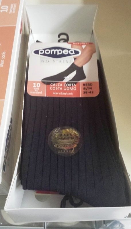 Calza Calze Pompea Microfibra Uomo PAIA CALZE UOMO POMPEA