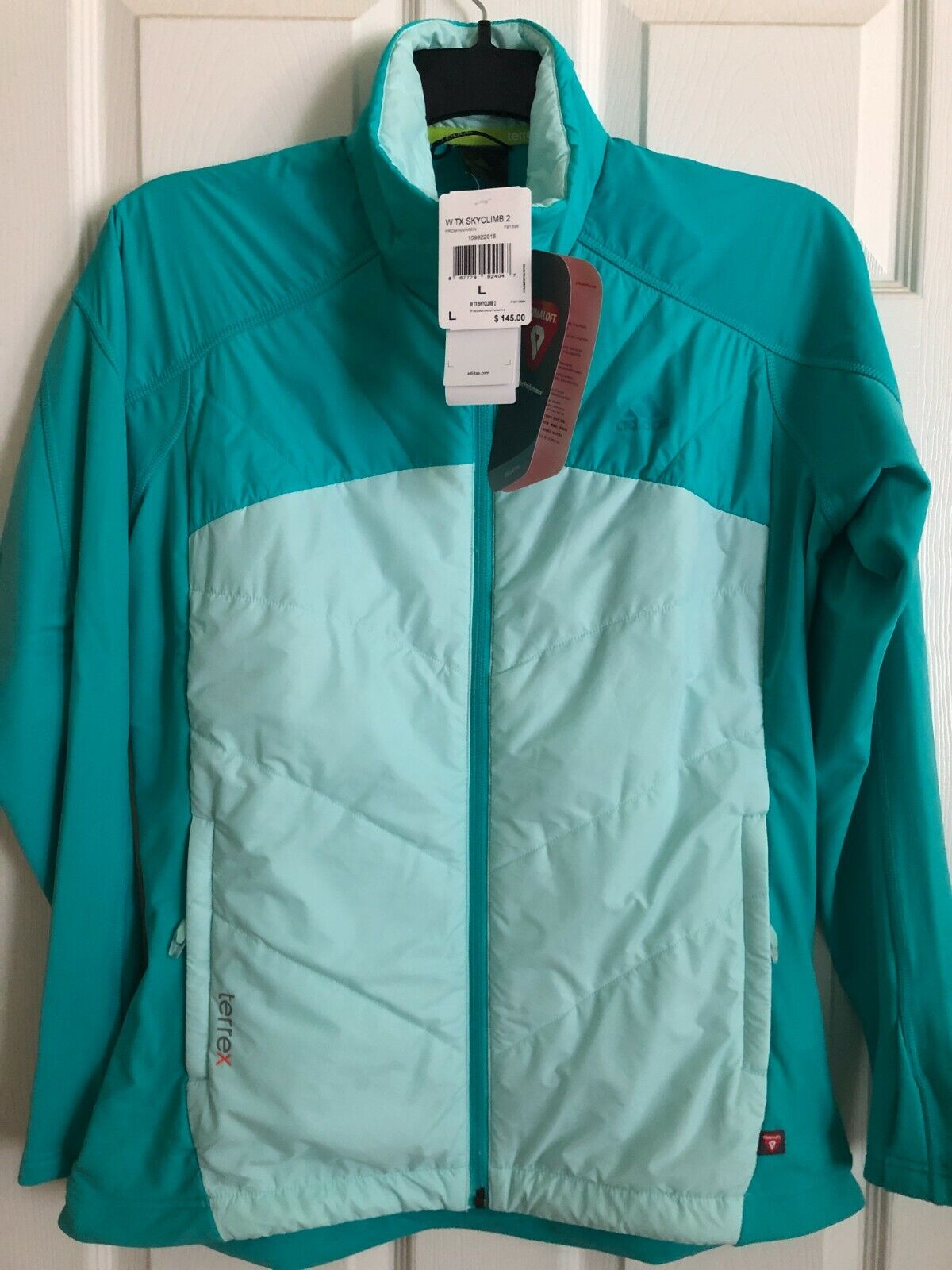 NWT Adidas Outdoor Terrex Skyclimb 2 Primaloft Insulation Jacket L | eBay